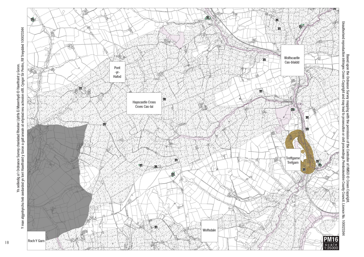 Proposal Map 16 Pembrokeshire County Council